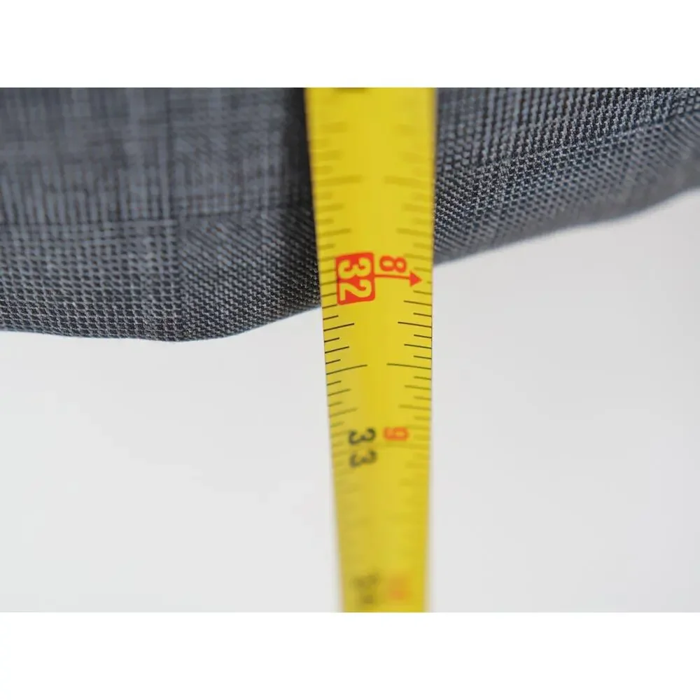 Brooks Brothers Men's Sport Coat Blazer 44L W38 Regent 1818 Gray Wool‎